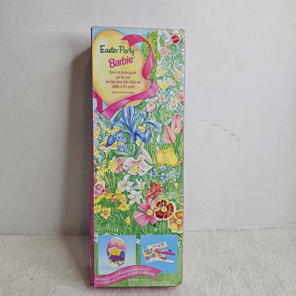 Vintage 1994 Mattel Easter Party Barbie #12793 Special Edition NRFB - Picture 3 of 4